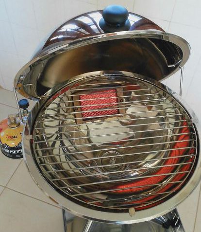 PCH-GÁS: Churrasqueira de Inox a Gás